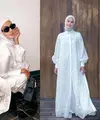 Ramadan dan Lebaran 2024 telah usai, model senior Paula Verhoeven tampaknya masih mempertahankan tampilan hijab-nya. [@paula_verhoeven]