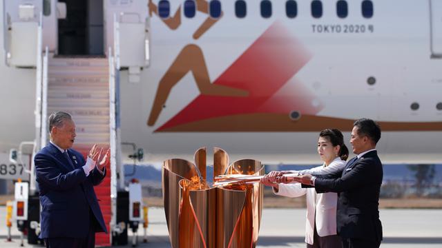 Api Olimpiade Tiba di Jepang