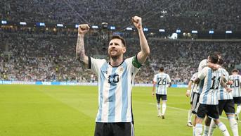 Cetak Rekor, Messi Jadi Pemain Tertua Ciptakan 5 Peluang dan 5 Drible dalam Piala Dunia