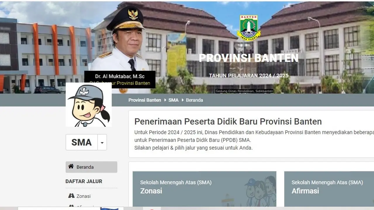 Pendaftaran PPDB Banten 2024 dimulai hari ini. (Istimewa)