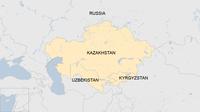 Area terdampak mati lampu di tiga negara Asia Tengah. (Google Maps)