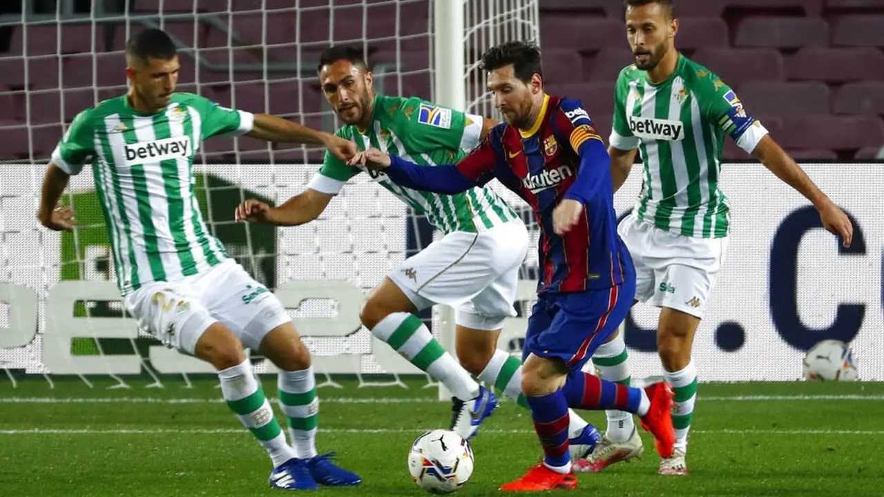 Lionel Messi Borong 2 Gol, Barcelona Menang Telak atas Real Betis di Camp Nou