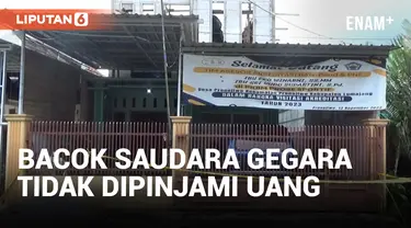 Tidak Dipinjami Uang, Pria di Lumajang Tega Bacok Saudara Ipar