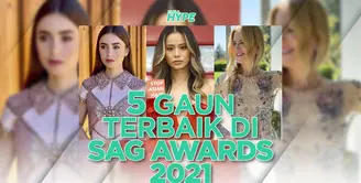 5 Gaun Terbaik di SAG Awards 2021