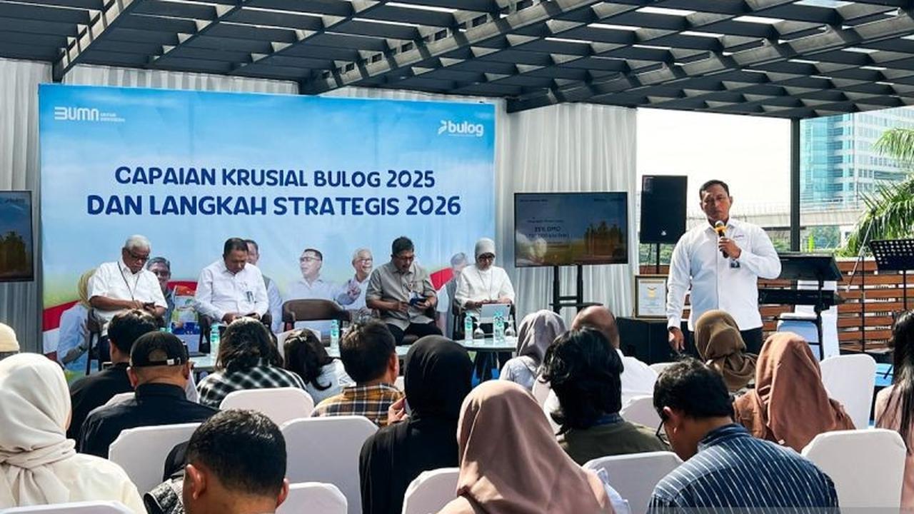 Bulog Target Serap Empat Juta Ton Beras Petani pada 2026, Perkuat Ketahanan Pangan Nasional