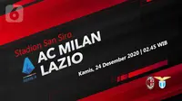 AC Milan vs Lazio (Liputan6.com/Abdillah)