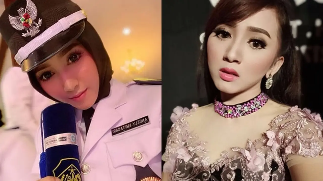 6 Potret Cantik Angely Emitasari Saat Manggung, Penyanyi yang Kini Jadi Kepala Desa