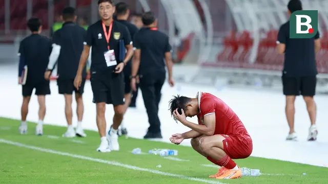 Foto: Ekspresi Kecewa Pemain Timnas Indonesia U-20 Setelah Ditaklukkan Guatemala