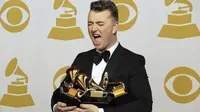 Sam Smith berhasil menangkan empat Grammy Awards.