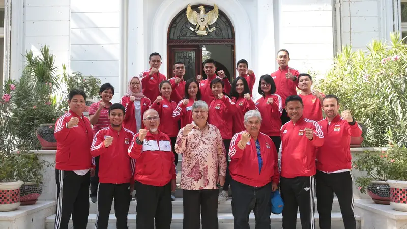 Timnas Karate Indonesia tengah menggelar pemusatan latihan di Mesir.