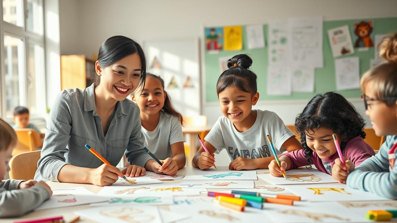 Cara Gambar Hewan yang Mudah dan Menyenangkan untuk Anak-anak