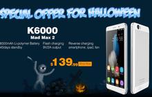 Oukitel K6000, smartphone murah dengan baterai 6000 mAh