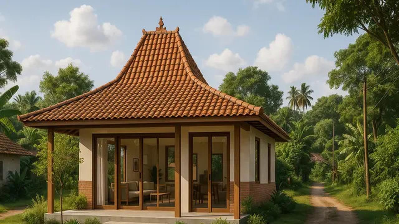 7 Ide Model Rumah Joglo Sederhana Tapi Indah di Kampung, Adem dan Nyaman Ditinggali usai Pensiun