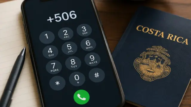 Struktur Nomor Telepon Costa Rica (+506)