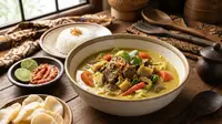 Cara Membuat Soto Babat Kuah Santan, Resep Lezat dan Gurih untuk Keluarga
