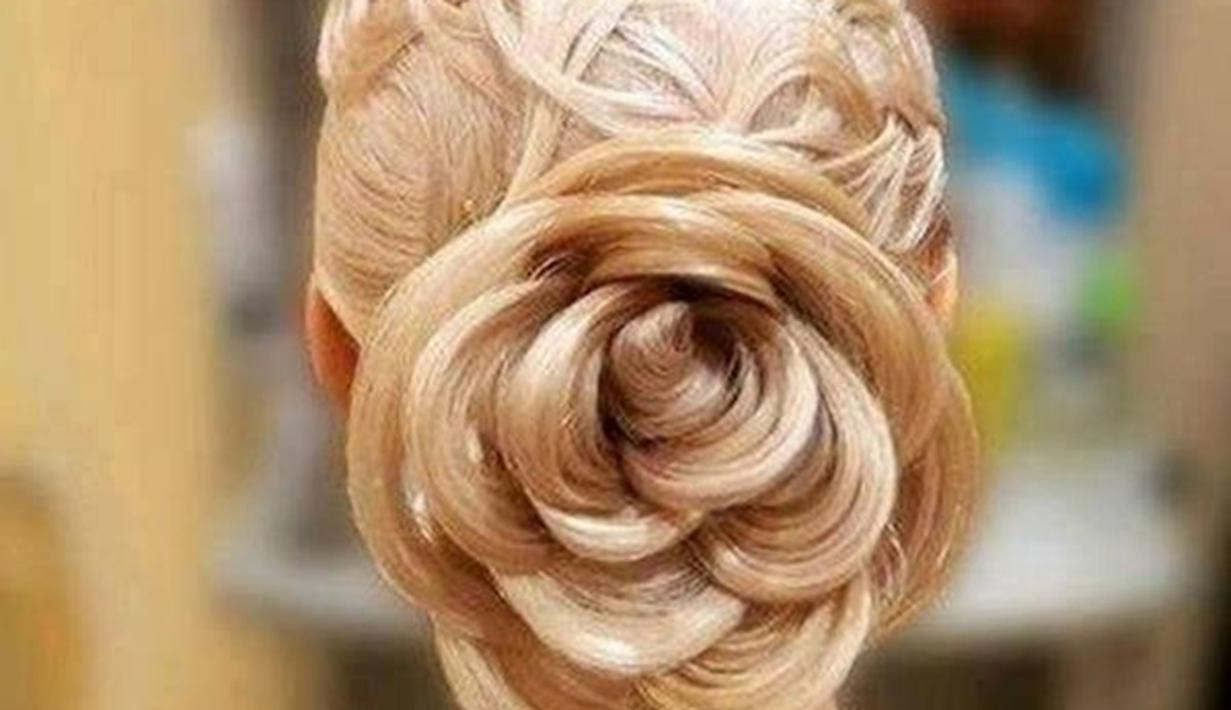  Style  Rambut  Bunga Super Cantik dan Mengagumkan Fashion 