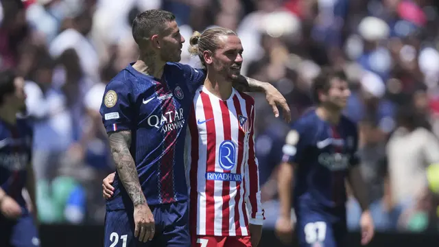 Lucas Hernandez, Paris Saint-Germain (PSG), Antoine Griezmann, Atletico Madrid