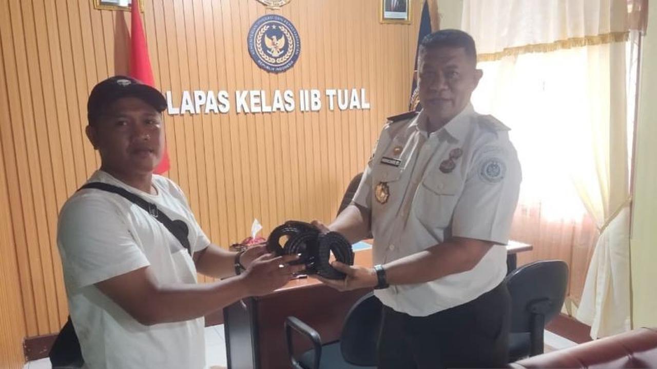 Lapas Tual Berdayakan WBP, Hasilkan Kerajinan Kayu Arang Bernilai Ekonomis Tinggi