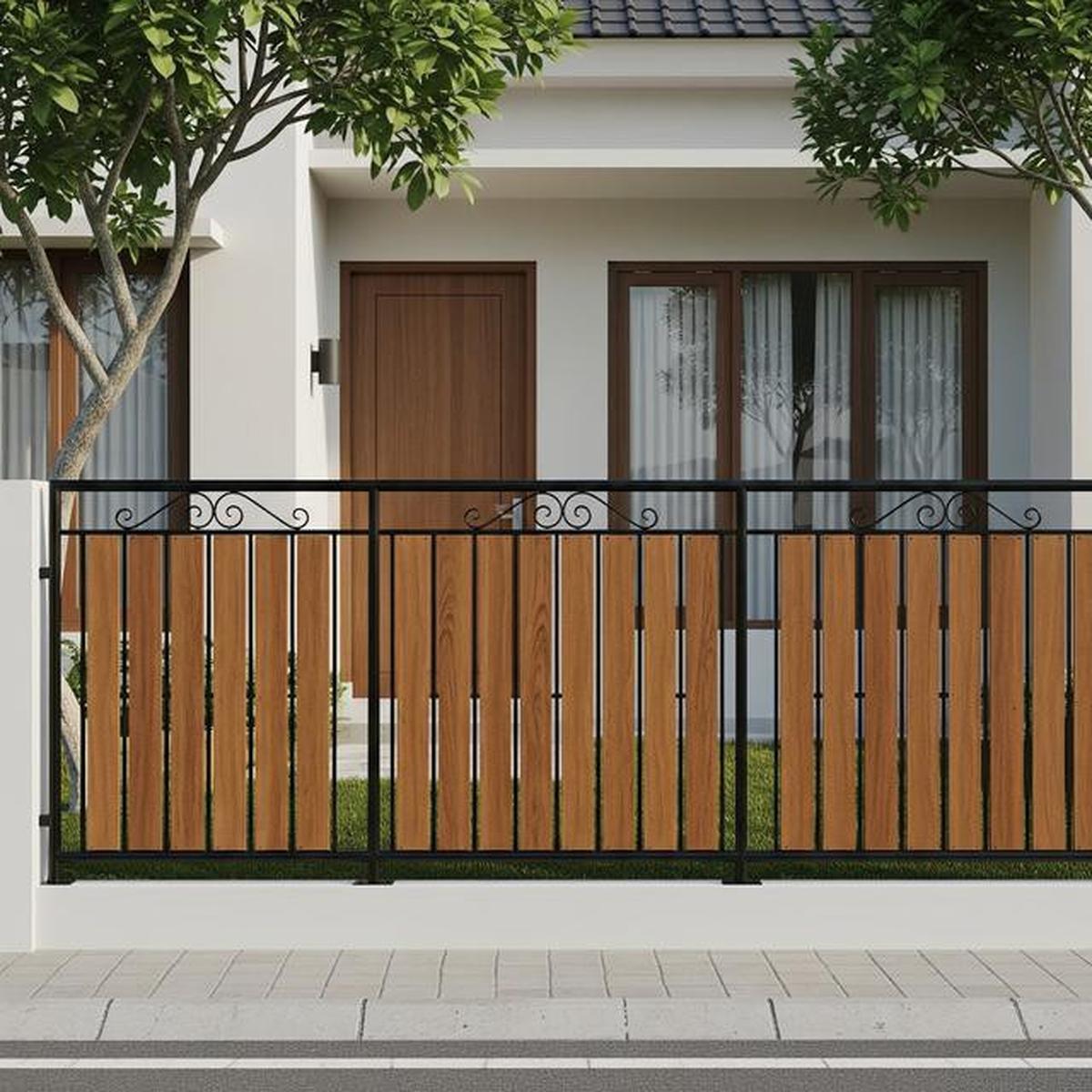 7 Model Pagar Rumah Kecil Tapi Kokoh dan Elegan, Cocok untuk Hunian Minimalis 2025