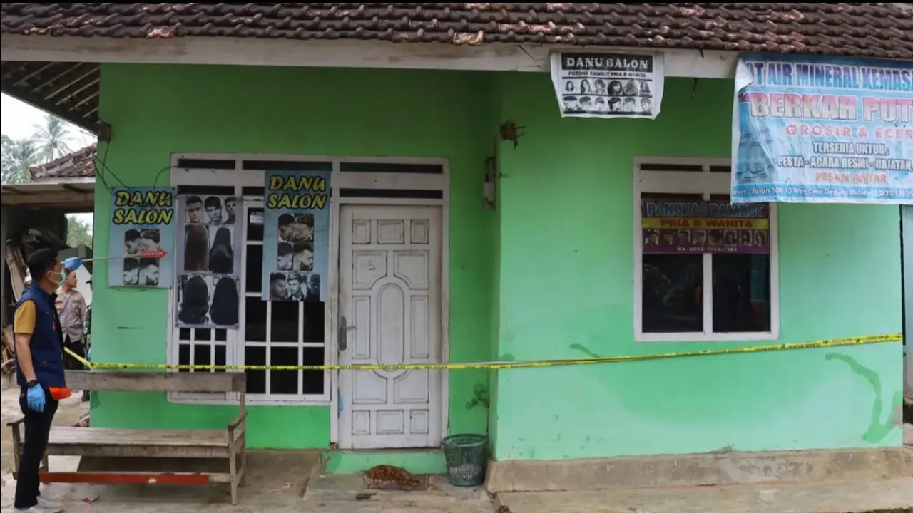 Lokasi Pemunuhan Waria di Lampung oleh 2 Pelajar
