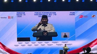 Presiden Prabowo: Koperasi Akan Jadi Penggerak Utama Ekonomi Nasional