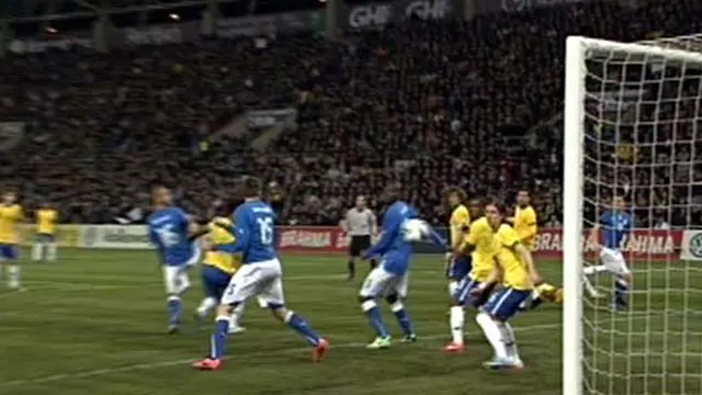 Brazil Melawan Italia Berakhir Imbang