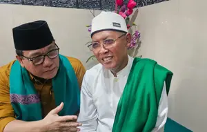 Momen Jokowi Bertemu Adik Kelas di Lampung, Kenang Hobi Naik Gunung