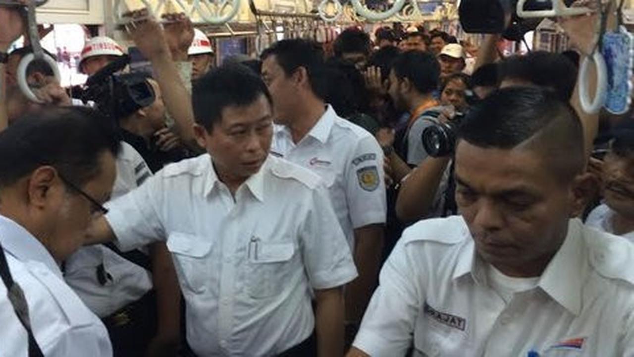 Menengok serunya Menhub tinjau progres double-track Manggarai-Bekasi