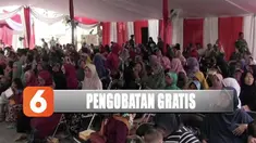 YPP SCTV-Indosiar bersama TNI AD berikan pengobatan gratis dan bahan pokok dari pemirsa SCTV dan Indosiar.