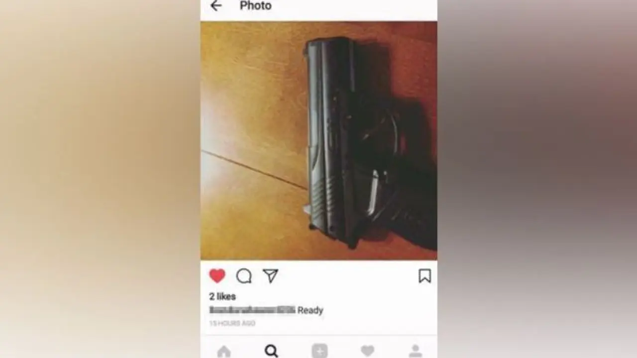 Menyukai Foto Pistol di Instagram, Remaja Diskors 10 Hari