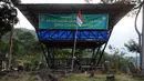 Sebuah posko Tim Nasional Penelitian dibangun di sekitar areal situs Gunung Padang di kampung Cimanggu, Cianjur, (19/9/2014). (Liputan6.com/Helmi Fithriansyah)