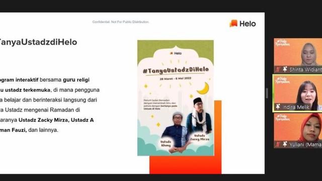 Program untuk Mendukung Kegiatan yang Paling Banyak Dilakukan Orang Indonesi Selama Ramadhan