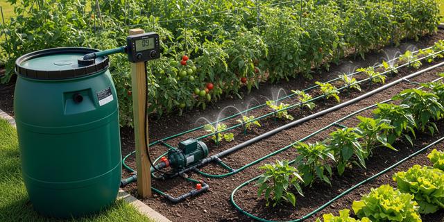 10 Desain Pengairan Otomatis untuk Tanaman Sayur Selama Ditinggal Mudik, Wajib Dicoba