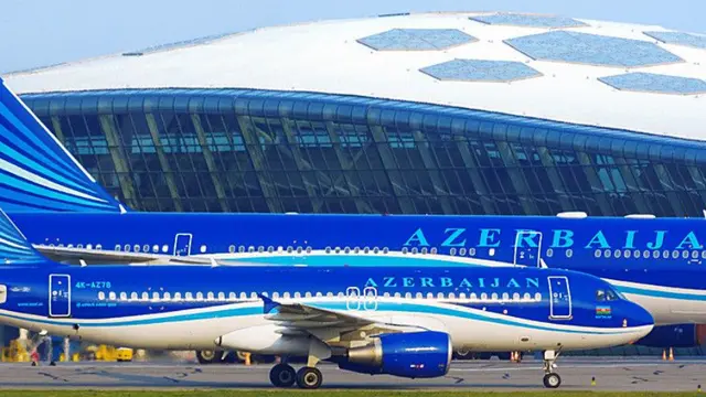 Ilustrasi pesawat Azerbaijan Airlines (Foto:Azal.az)