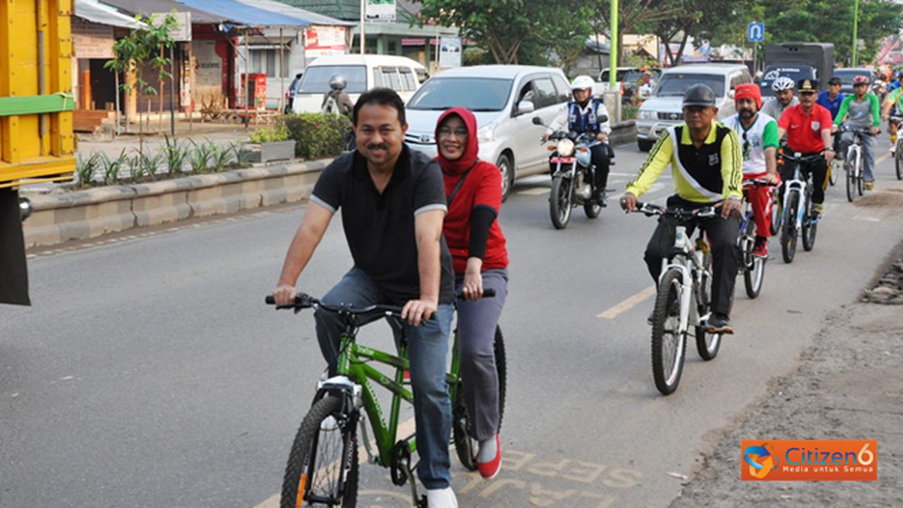 Hari Peduli Sampah, Bupati Banjar Gelar Sepeda Santai