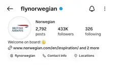 Kalah Taruhan Piala Dunia, Norwegian Air Pakai Logo British Airways