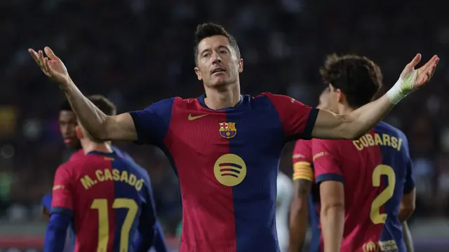 Kalahkan Getafe, Barcelona Kokoh di Puncak Klasemen LaLiga 2024/2025