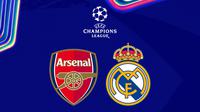 Liga Champions - Arsenal Vs Real Madrid (Bola.com/Adreanus Titus)