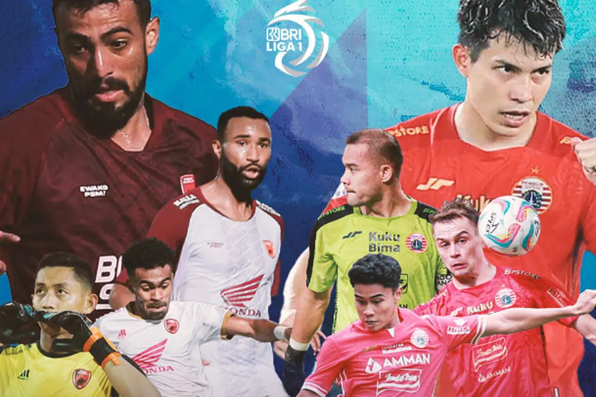 BRI Liga 1 - Duel Antarlini - PSM Makassar Vs Persija Jakarta