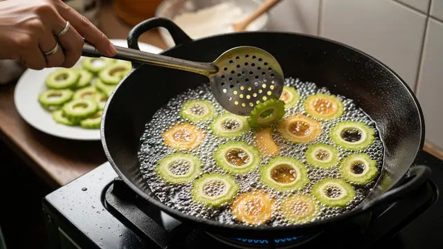 6 Tips Goreng Keripik Pare agar Tidak Pahit, dari Produsen Seriping Pisang Rumahan