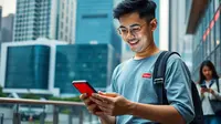 cara cek kuota telkomsel via telepon ©Ilustrasi dibuat AI