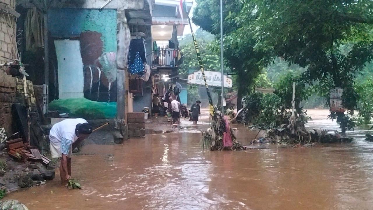 banjir di depok