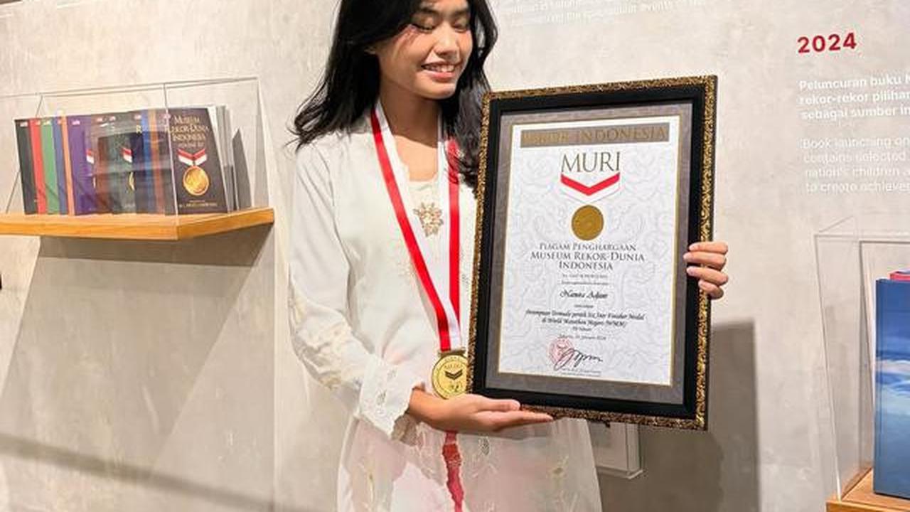 Profil Namira Adjani, Anak Sulung Alya Rohali yang Berhasil Cetak Rekor MURI