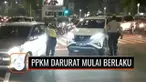 Mulai pukul 00.00 Sabtu dini hari (3/7), Pemberlakuan Pembatasan Kegiatan Masyarakat (PPKM) Darurat di Ibu Kota Jakarta dimulai. Sejumlah ruas jalan di Jakarta dilakukan penyekatan guna membatasi mobilitas masyarakat.