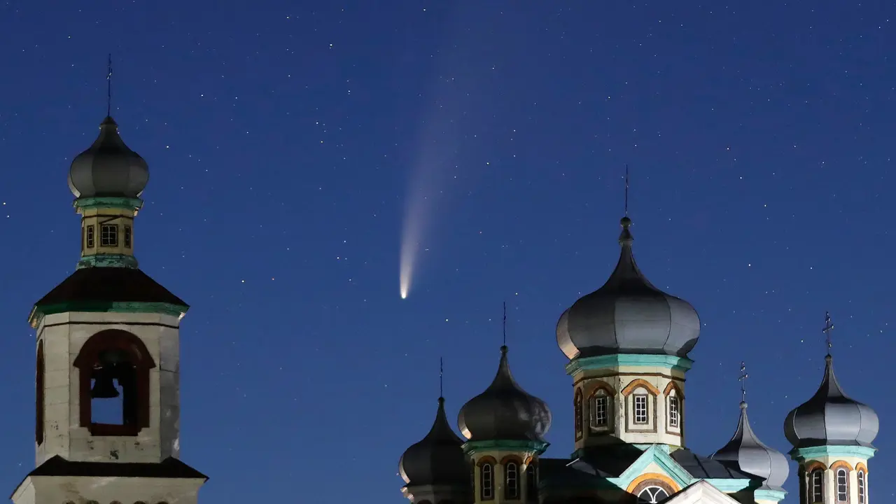 Komet Neowise di Belarus