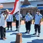 Ikrar setia pada Negara Kesatuan Republik Indonesia (NKRI) diucapkan 2 orang terpidana kasus terorisme di Lapas Kelas II B Padang Sidempuan