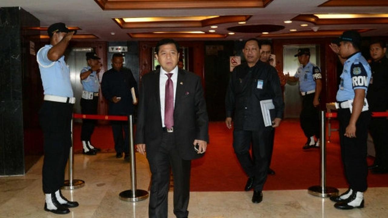 Begini ekspresi Setya Novanto saat ditemui dan ditanya soal Freeport