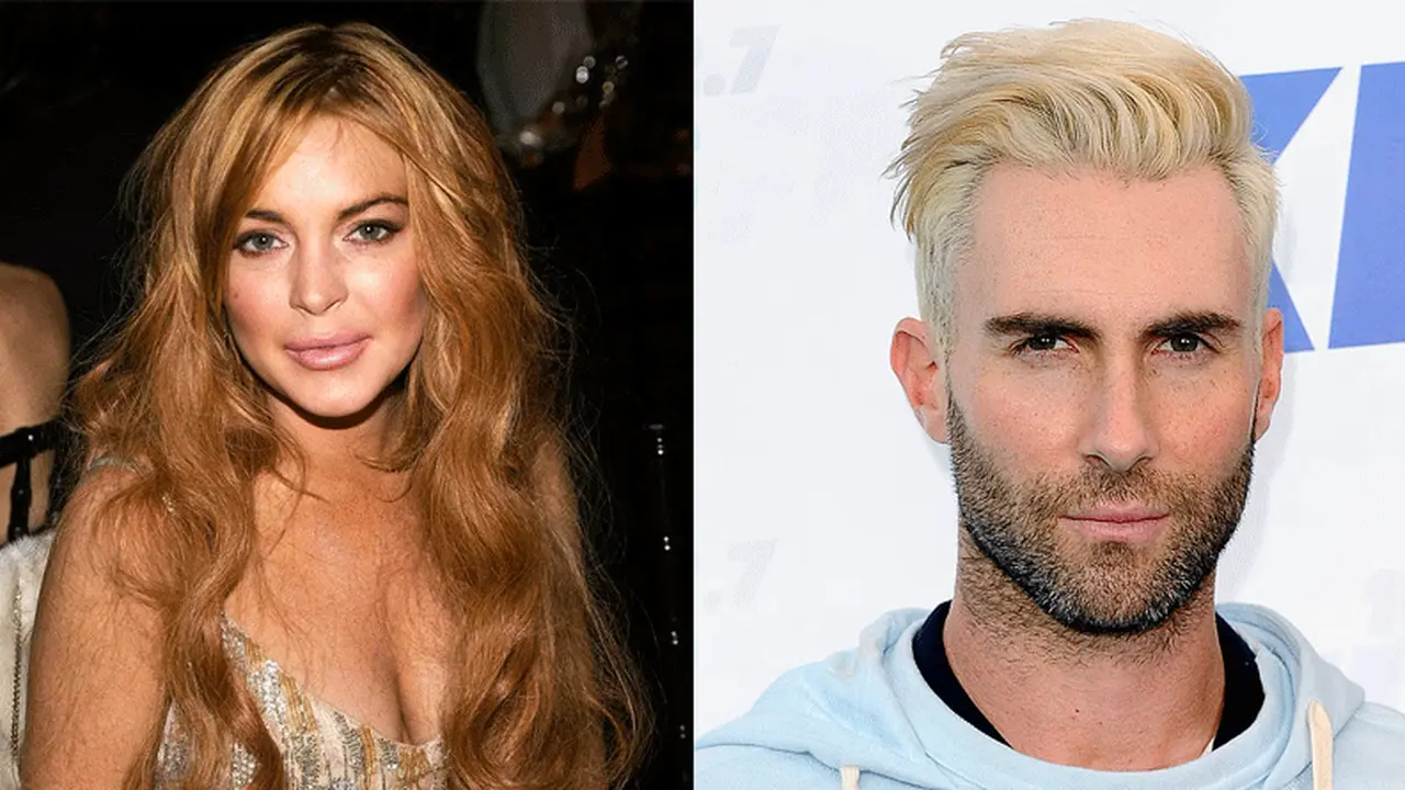 Adam Levine-Lindsay Lohan