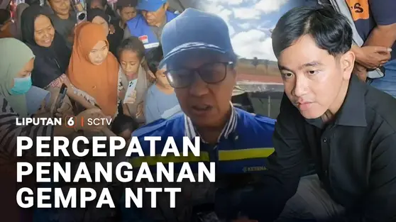 Percepatan Penanganan Gempa NTT