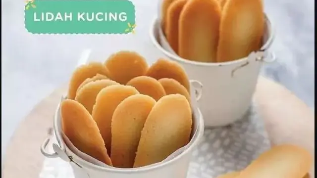 Lidah Kucing dari tepung singkong
